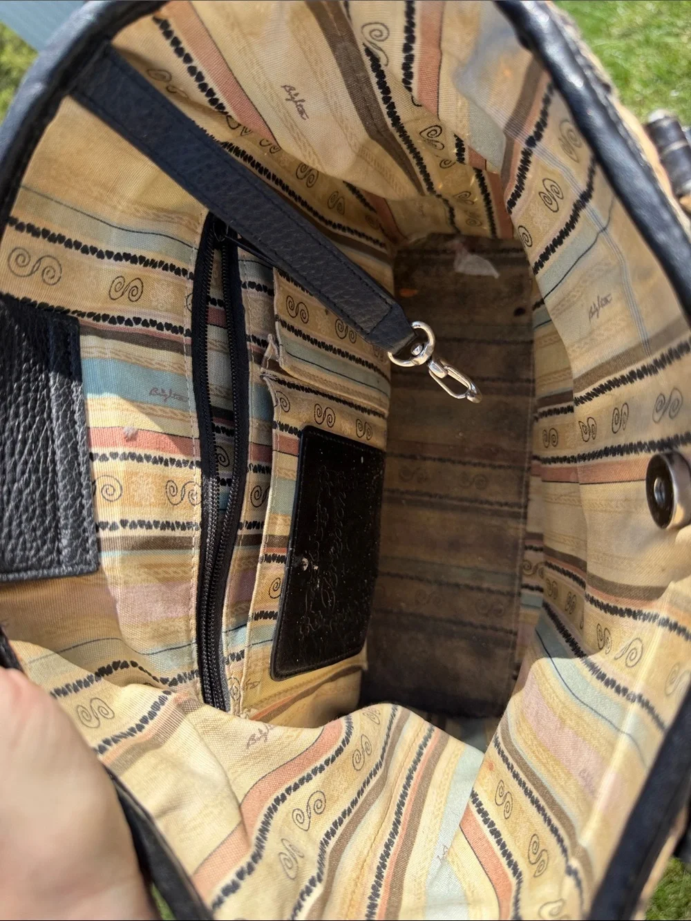 Brighton tote woven